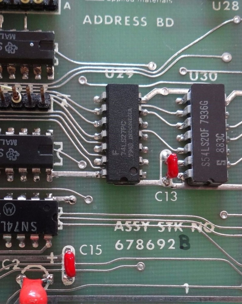APPLIED MATERIALS ADDRESS BOARD # 678692 REV B