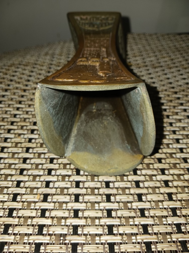 Bud Vase Brass Vintage Isreal