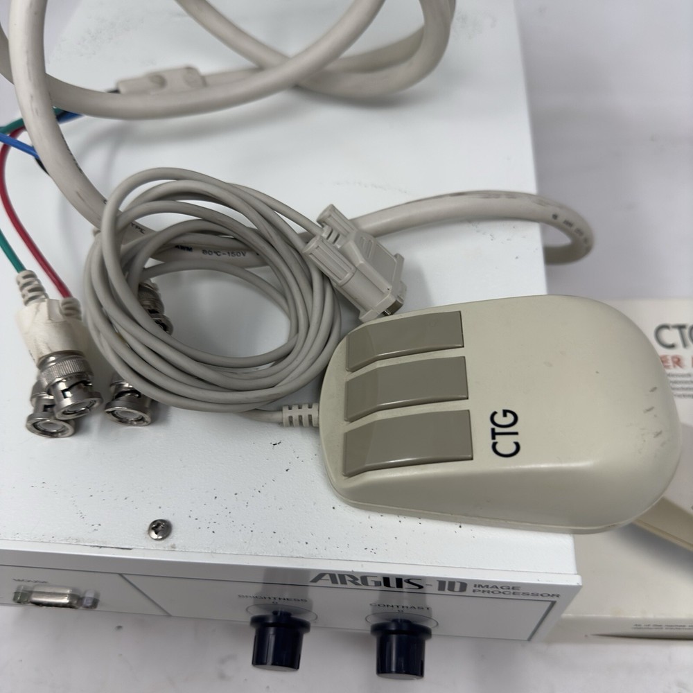 Hamamatsu Photonics C4015 Argus 10 Image Processor With Super Mouse Vintage