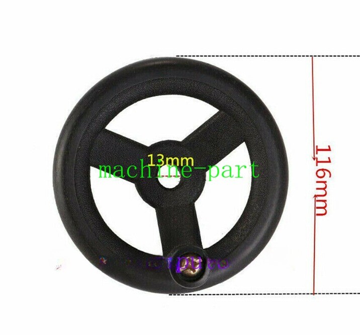 Milling Machine Feed Plastic Hand Wheel & 2*Reverse Knob Mill