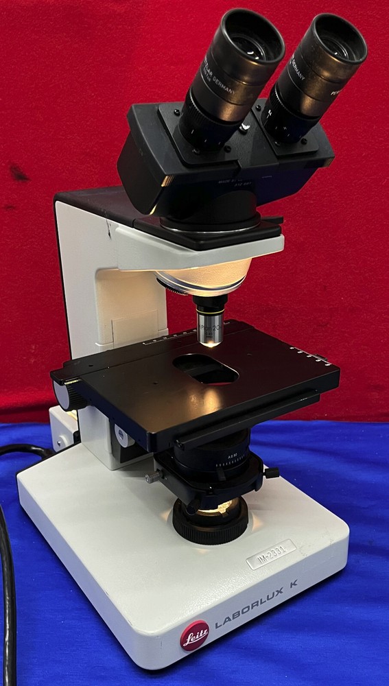 LEITZ LABORLUX K BINOCULAR MICROSCOPE 02043.036 W