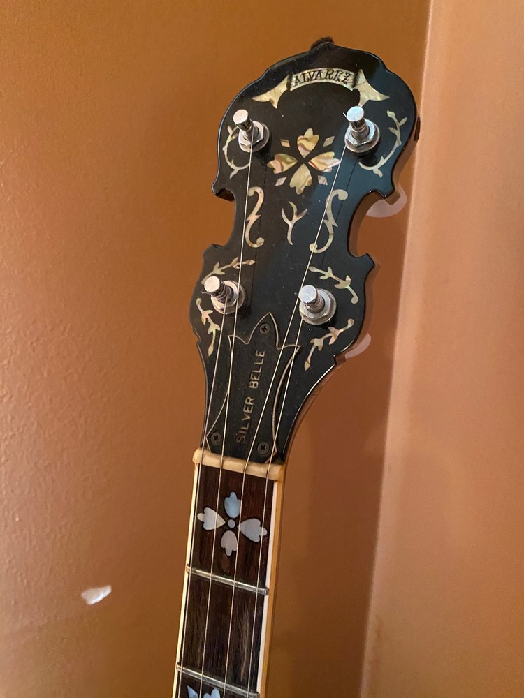 Alvarez Silver Belle 5-string banjo w/hard case