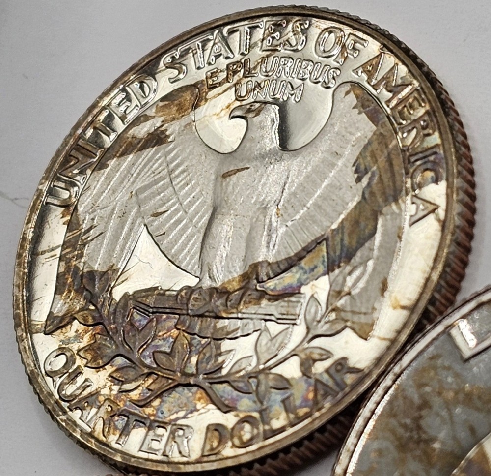 (5)-[FIVE]-UNIQUE 1981 S Type 2 Washington Quarter Proof 25 cent US Coin