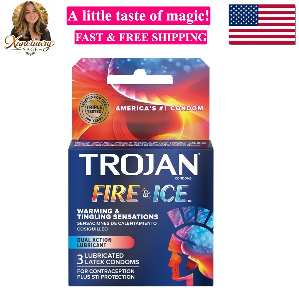 Fire & Ice Condoms 3 Pack