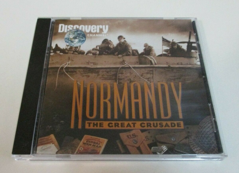 Normandy: The Great Crusade - Documentary - Discovery Channel - CD-ROM - 1994