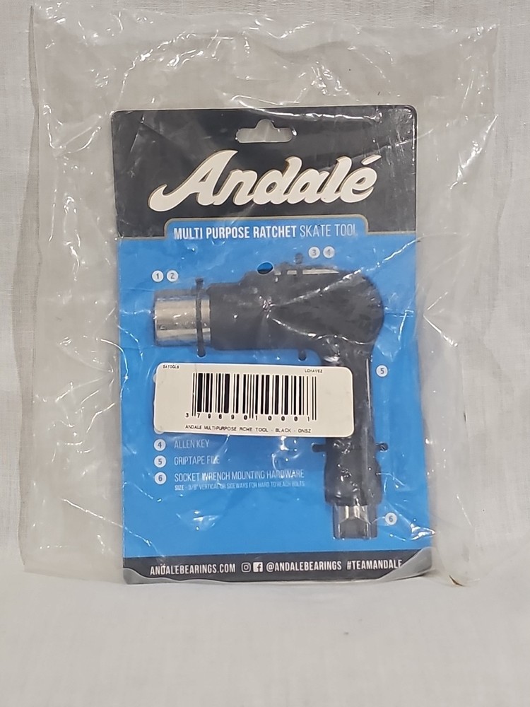 *NEW* Andale Multi Purpose Ratchet Skate Tool- Black