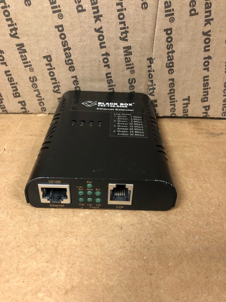 Black Box Ethernet Extender LB300A-R2 W/AC-ADAPTER