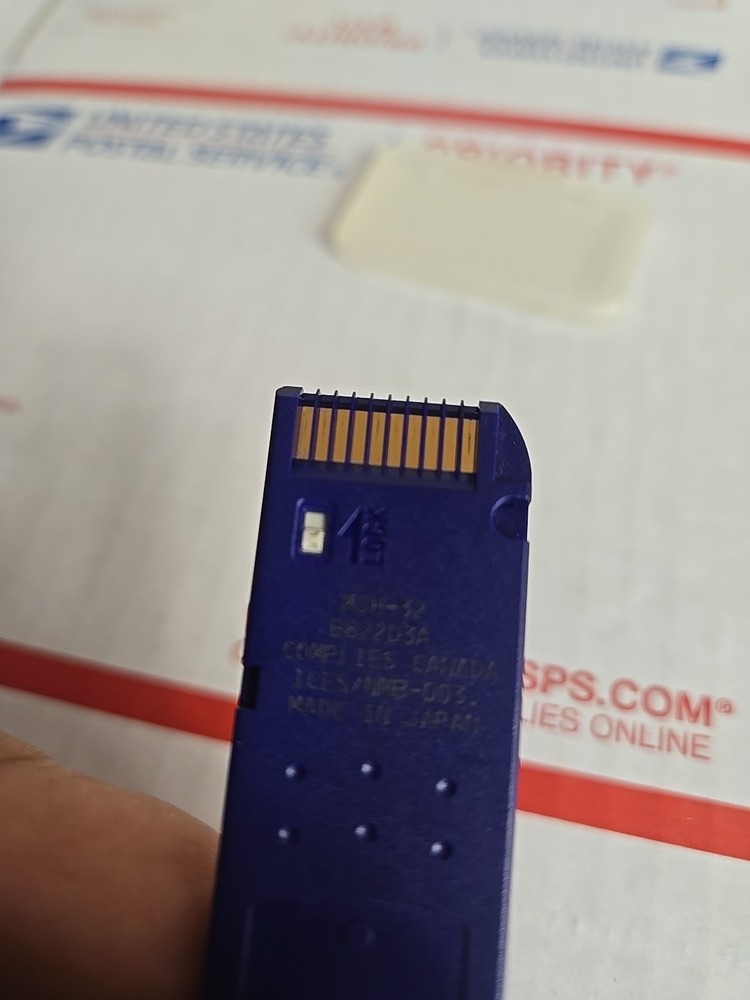 Sony Genuine Memory Stick 32MB MEGABYTE MSH-32 Magic Gate Camera Memory Card