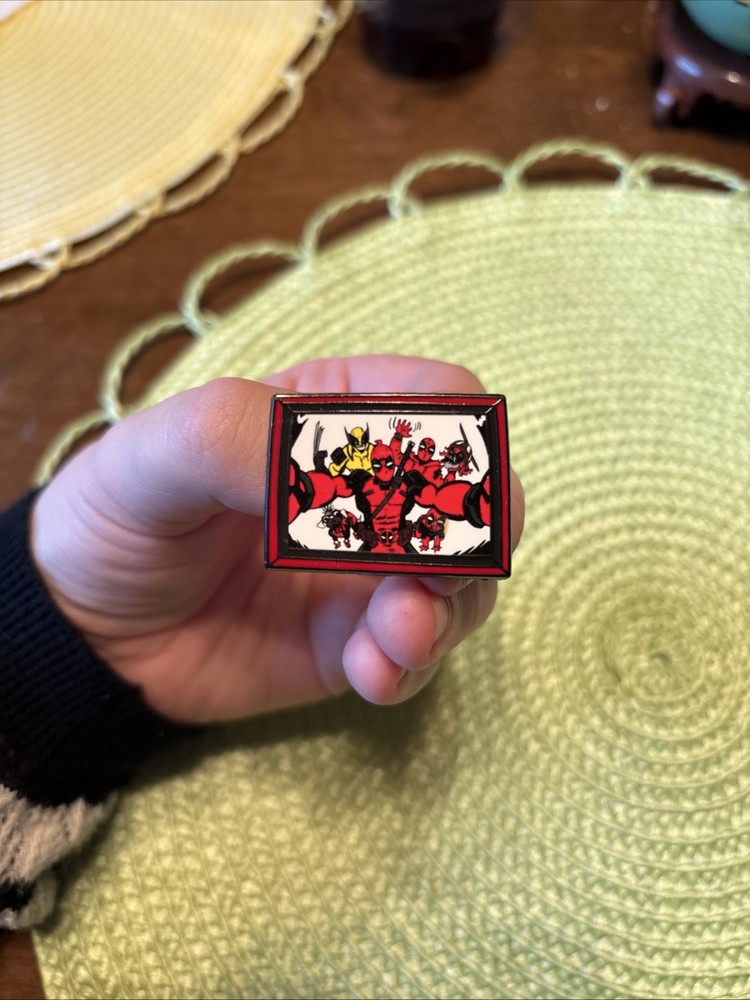 Deadpool Pin With Friends