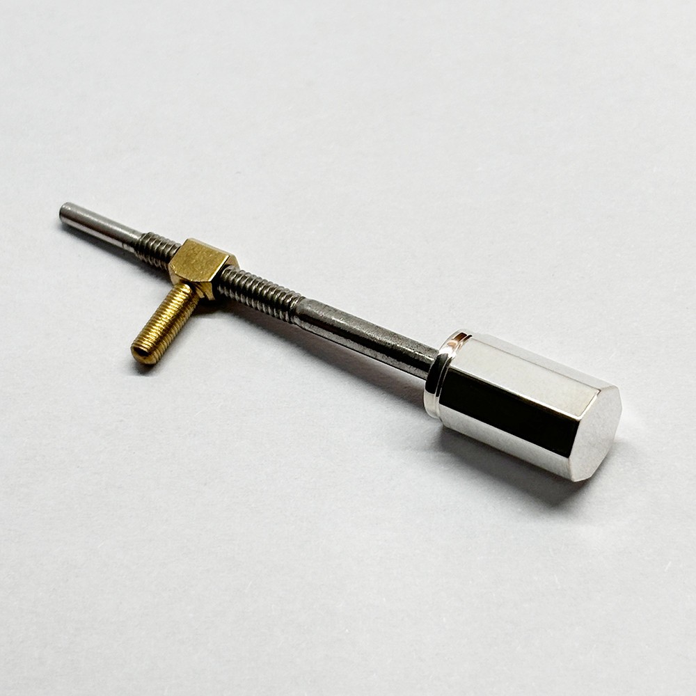 4/4 Viola Silver Button Screw Eyelet Viola Screw Bow Making Standard Viola Size