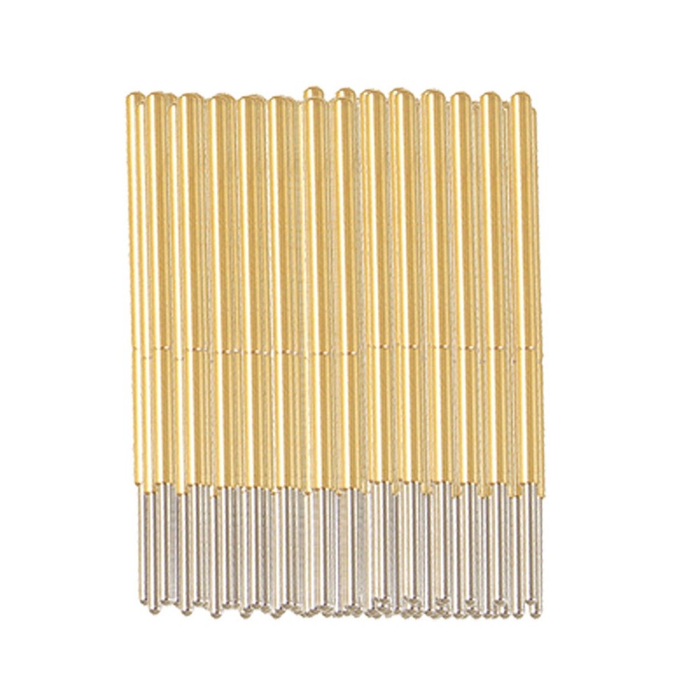100 x Spherical Radius Tip Spring Test Probes Pin