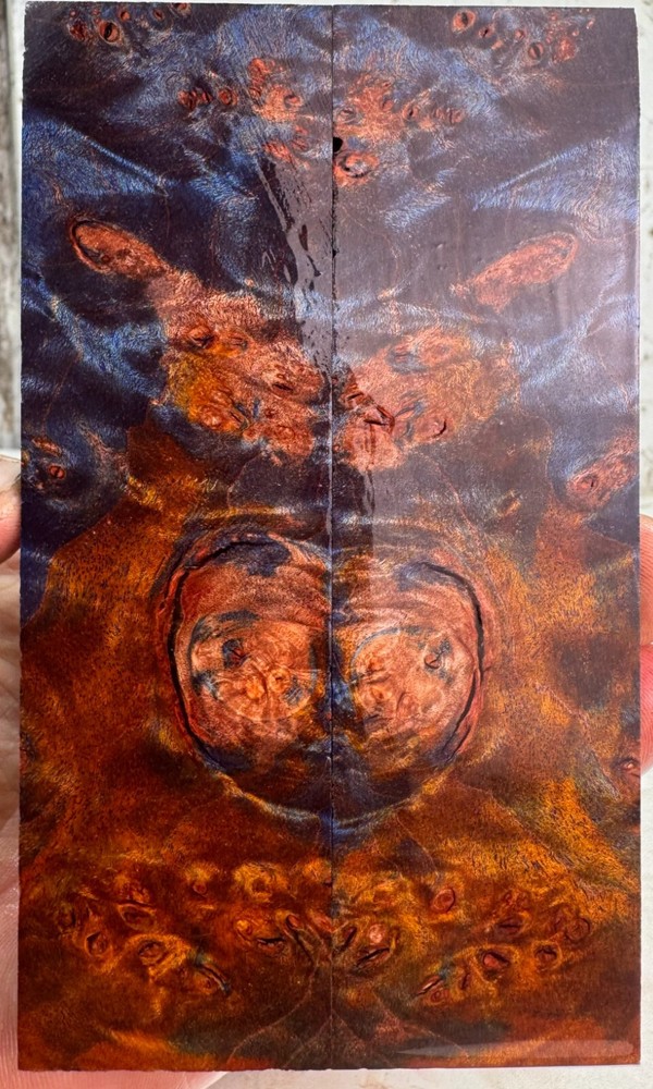 Stabilized Maple Burl Scales | SMB 922