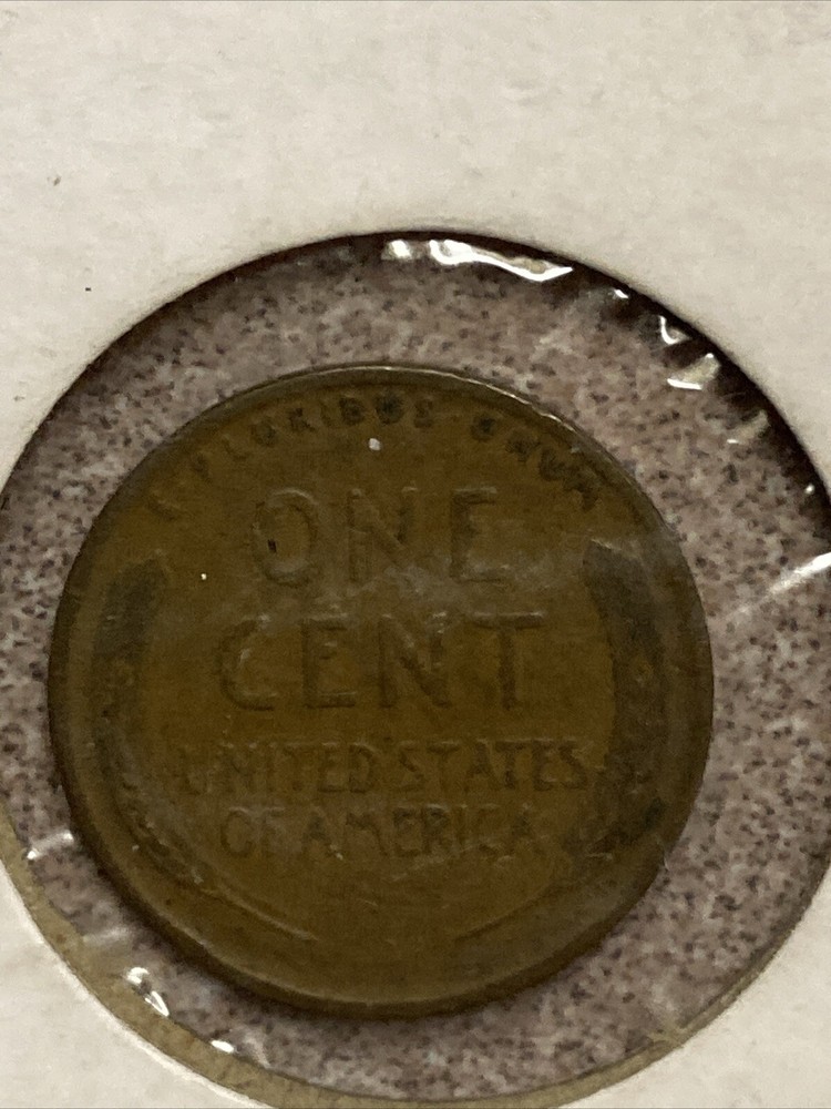 1927 Wheat Penny Error In God (go d)