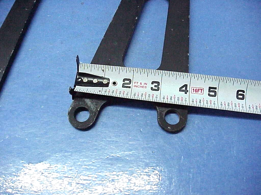 2 Billet Aluminum Quick Change Rear End Pull Bar/Torque Upper 3rd Link Brackets