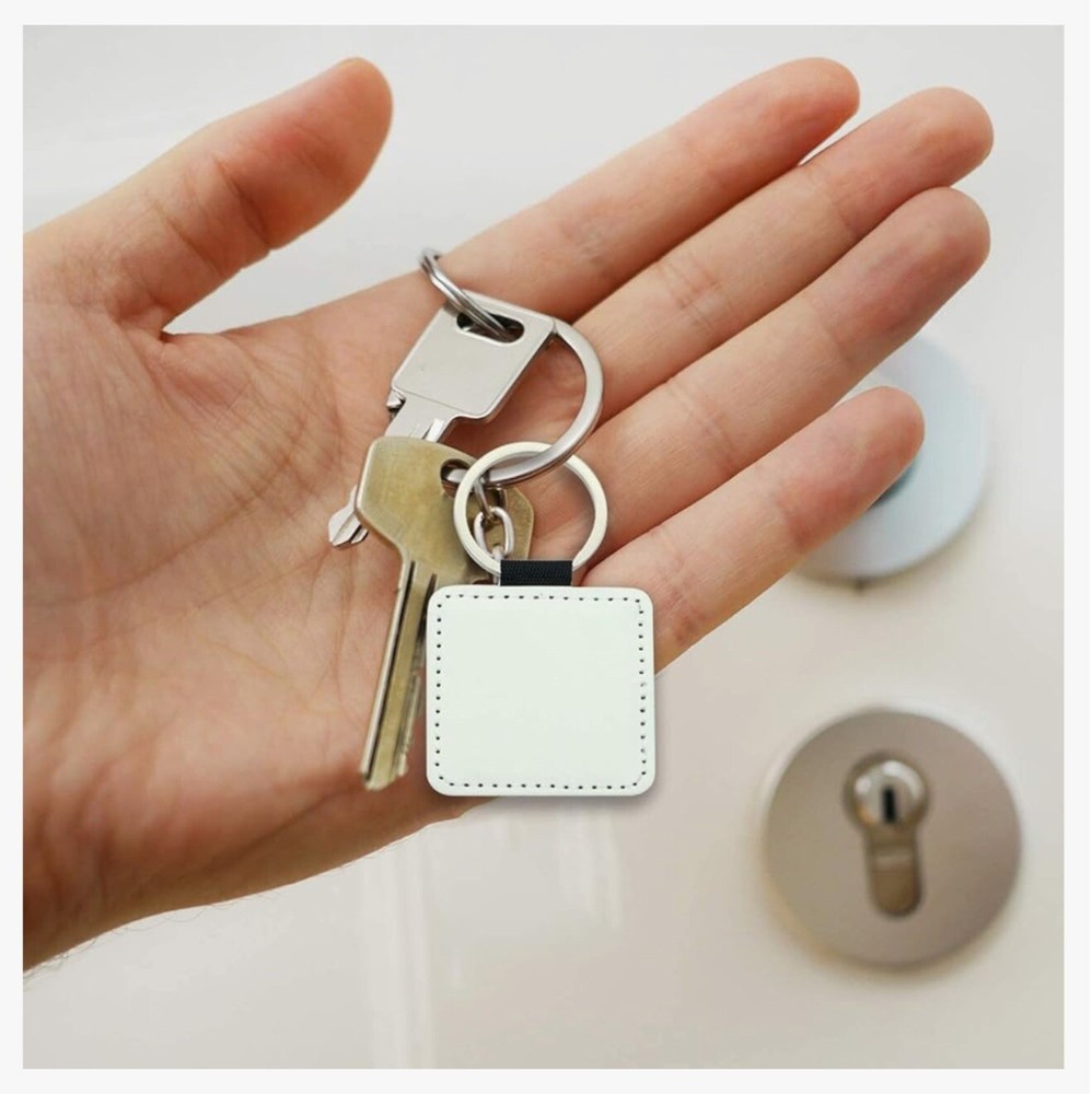12 Pcs Sublimation Blank Keychains
