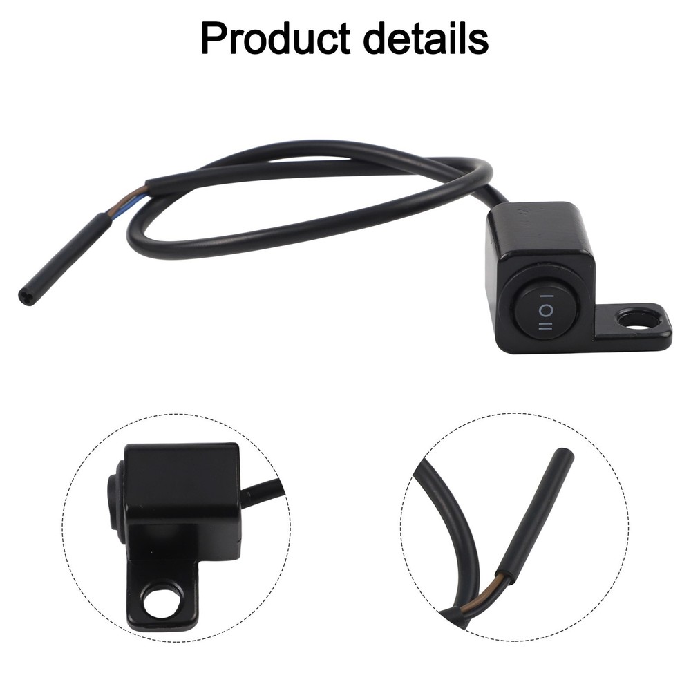 Motorcycle Handlebar 3Way Light Controller with Easy Installation Features