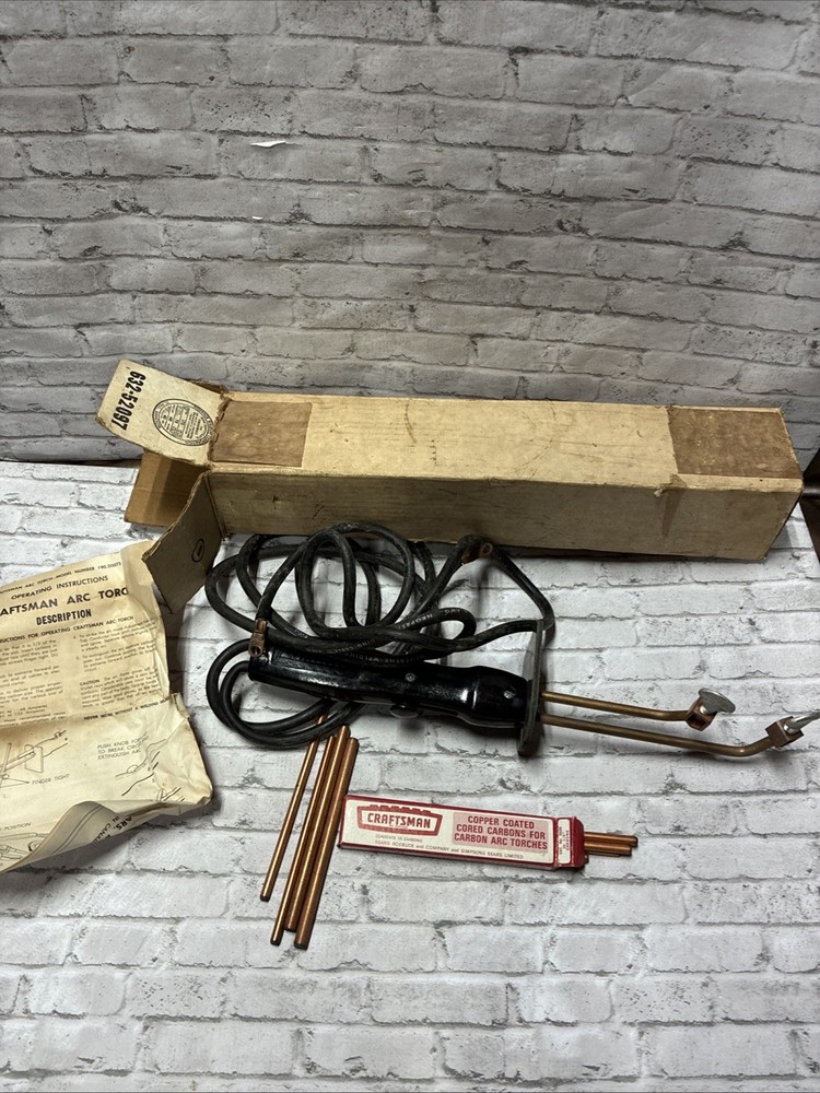 Craftsman Arc Torch  20073  In Box + More
