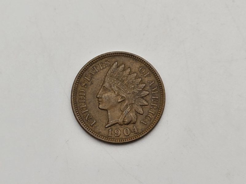 1904 Indian Head Cent Extremely Fine+ 10725