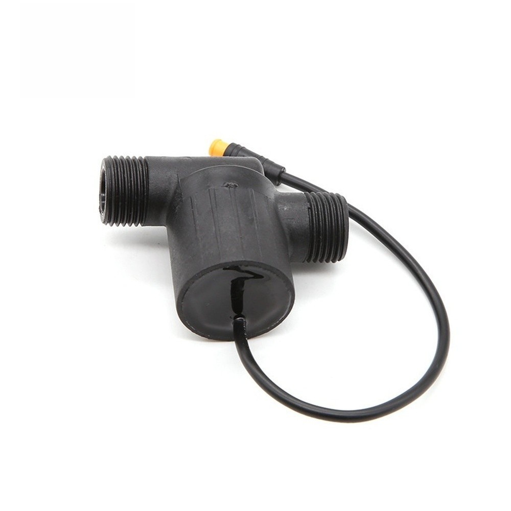 Compact Water Flow Generator with Digital Display for Smart Home Bathroom
