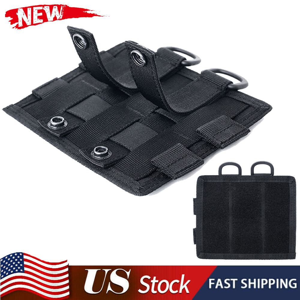 Tactical MOLLE Hook and Loop Nylon Attachement Mounting Placard Platform panel