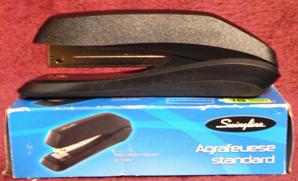 Swingline Standard Stapler 54501 Black Antimicrobial Coating