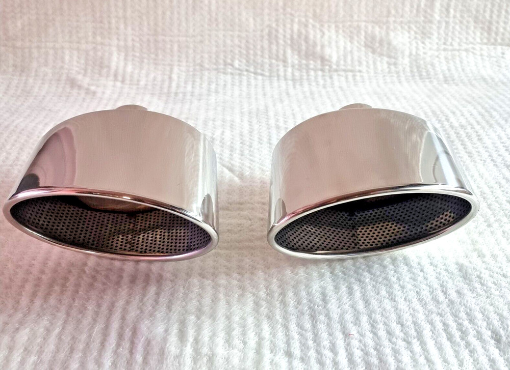 Large Audi RS6 RS7 RS5 RS4 RS3 Conversion kit Trims Style Exhaust tailpipe TIPS