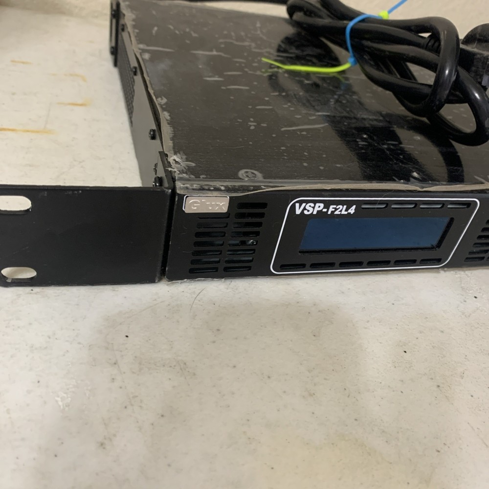 Glux VSP-F2L4 LED Video Processor Screen Controller 1U Rackmount Tested