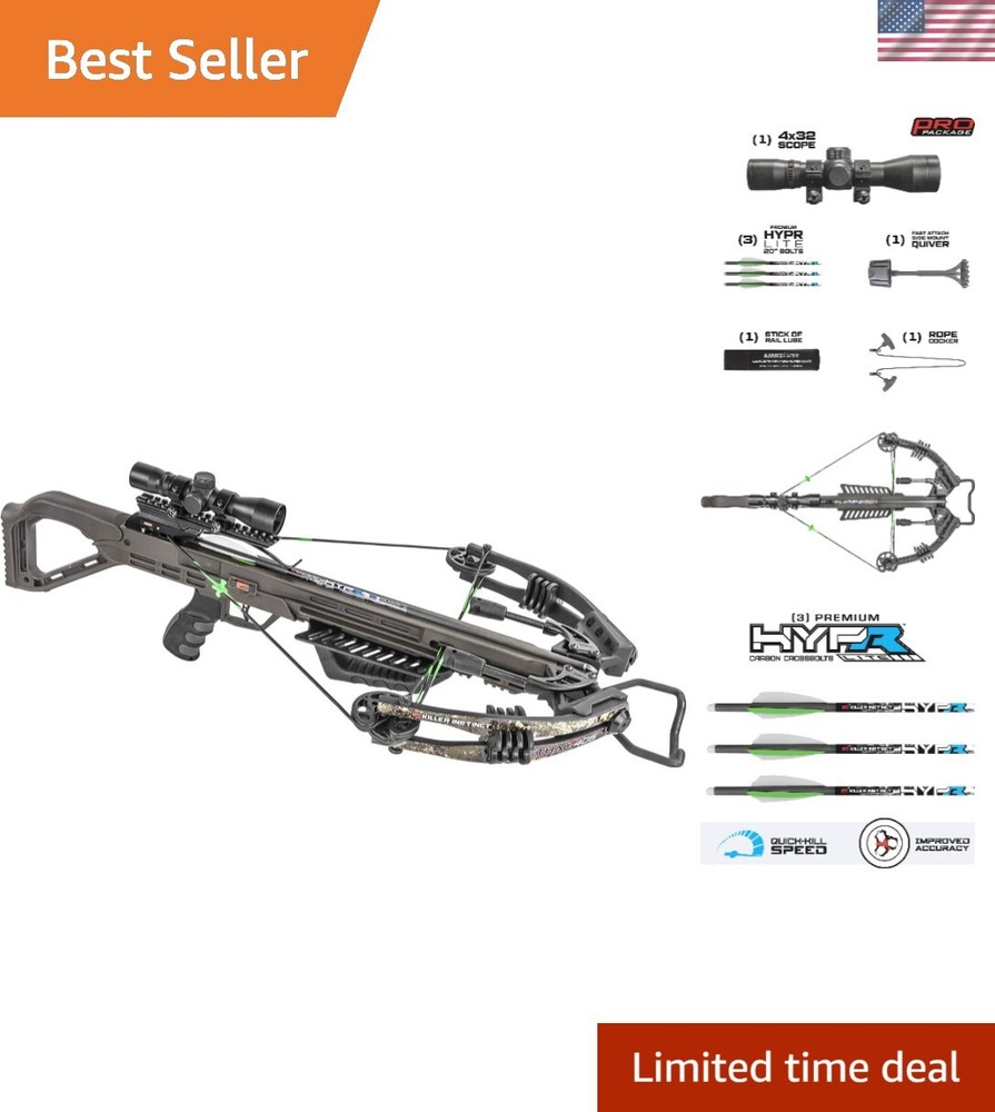 Lethal 405 FPS Crossbow