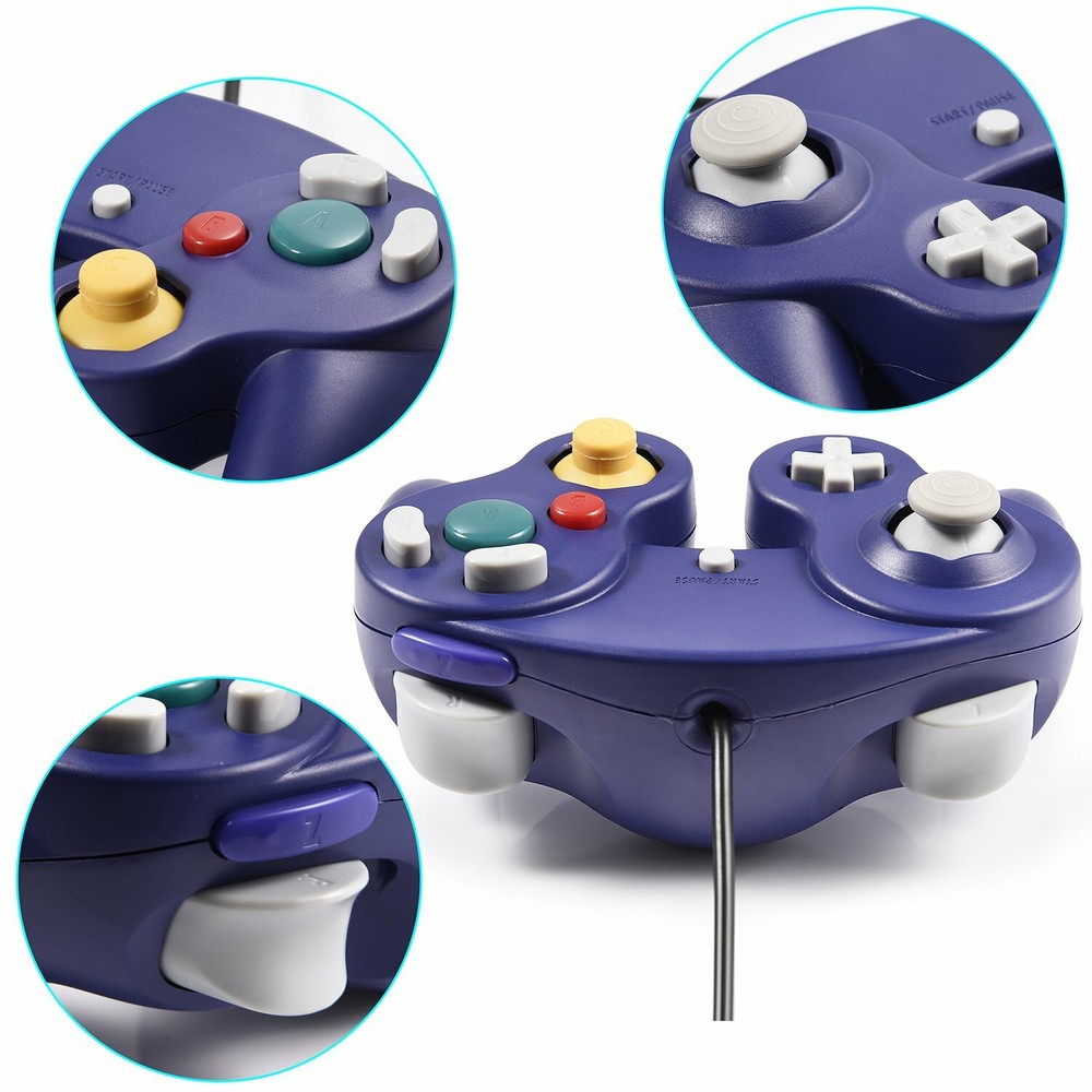 Wired/Wireless GameCube Remote Gamepad Controller for Nintendo NGC GC Console