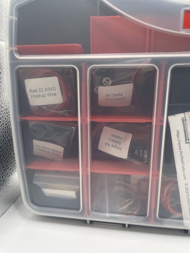 Pro Tech Trader Electronics Kit 1 Deluxe (Some Components Missing)