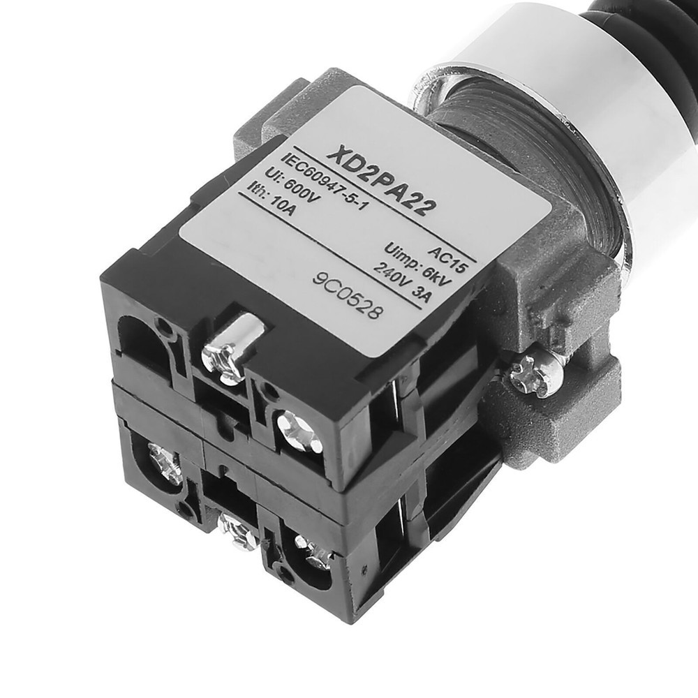 1pc XD2PA22CR 2NO 2-position Spring Return Momentary Joy Stick Joystick Switch