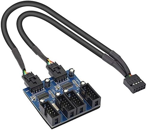 Internal USB Header Hub Splitter