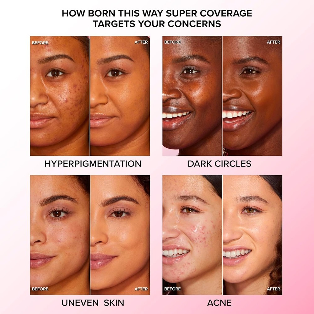 Too Faced Born This Way Concealer, Super Coverage & Hydrating 0.45oz