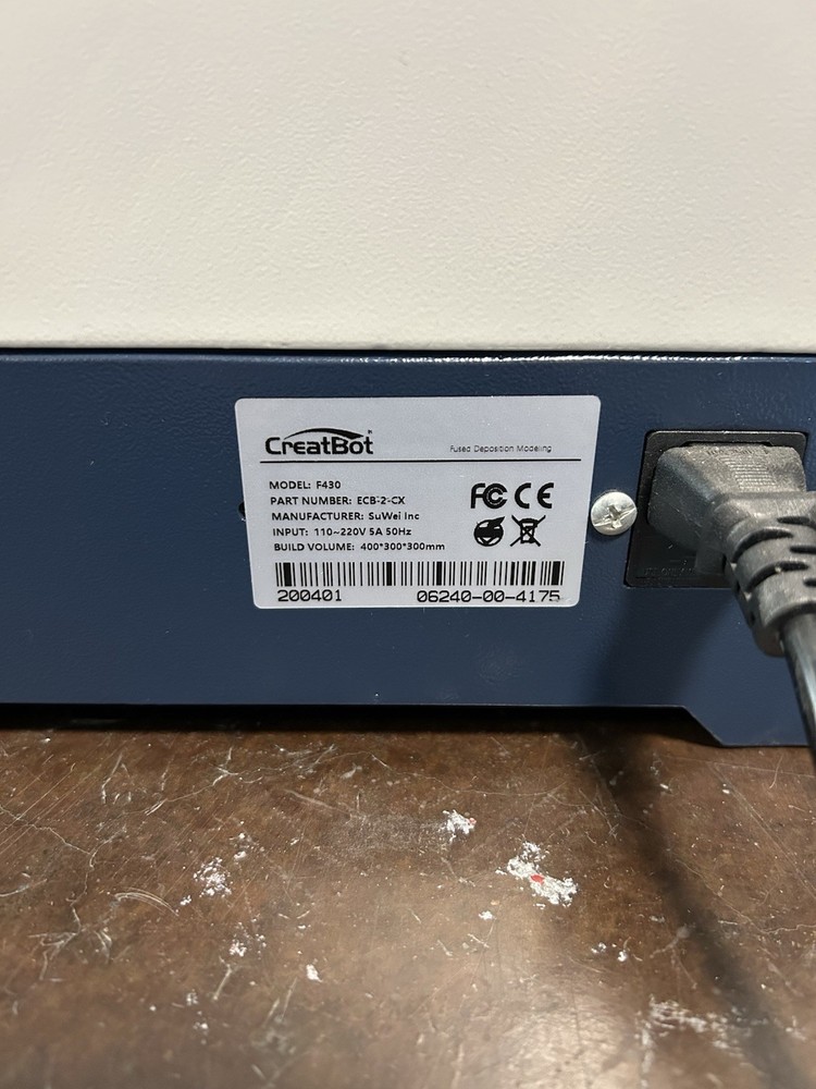 CreatBot F430 #10199