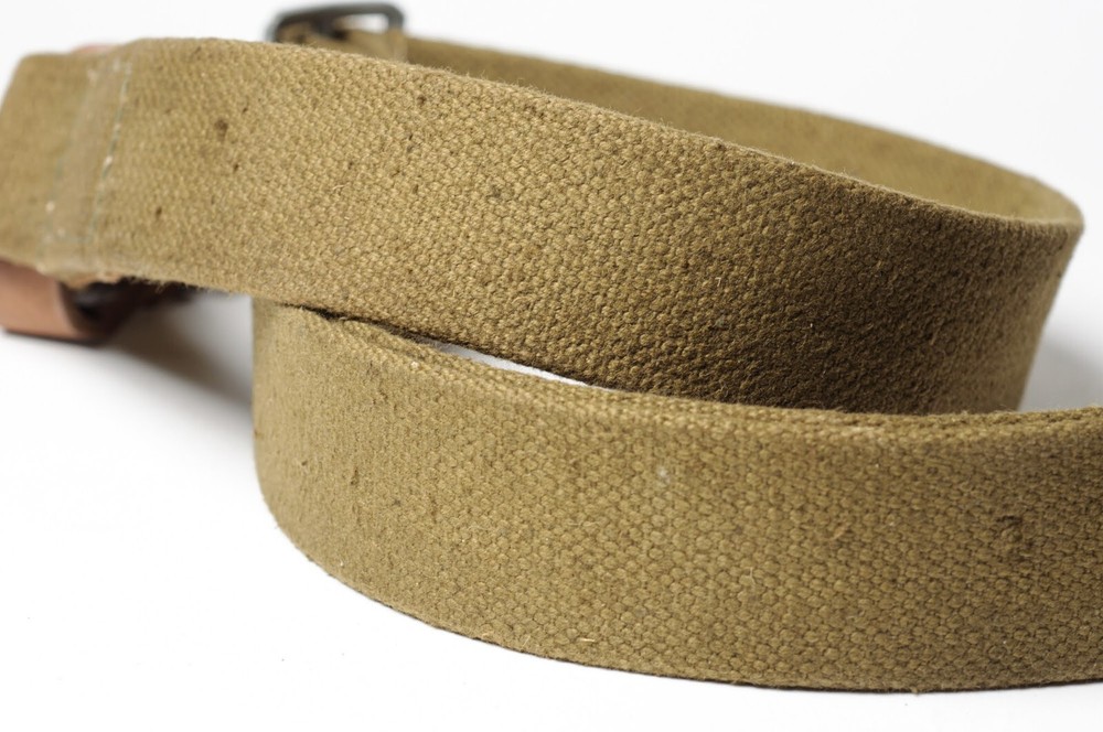 Army adjustable webbing belt for reenactment