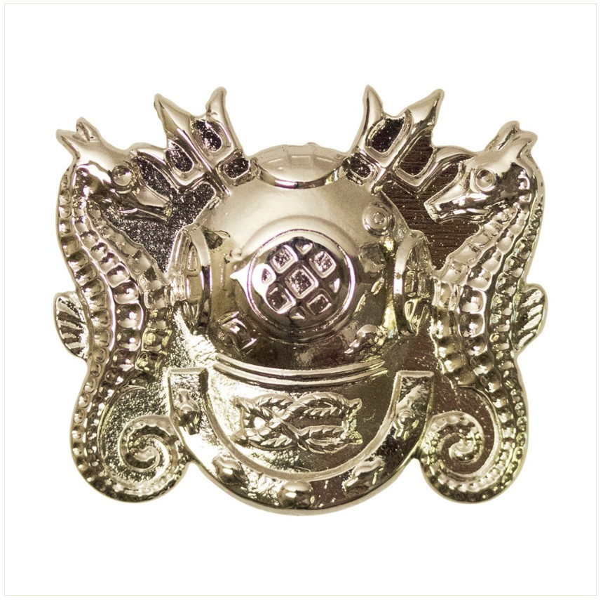 Vanguard NAVY BADGE: MASTER DIVER- MINIATURE, MIRROR FINISH
