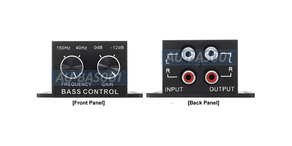 RCA Stereo Bass Frequency Gain Control Dial - No Power Needed