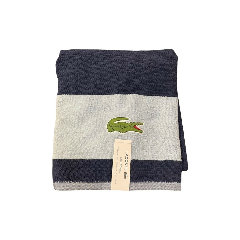 Lacoste 1PC Bath Towel, 30x52