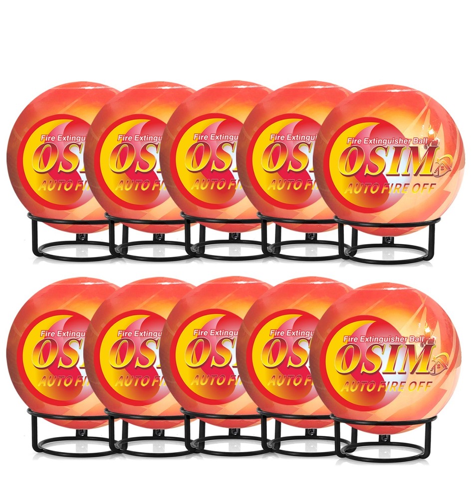 10-pack Automatic Self-Exciting Fire Extinguisher Ball for Kitchen Garage Home