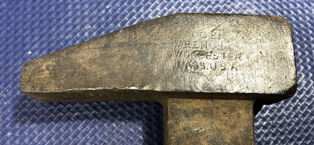 Coes Adjustable Wrench 21'' Vintage pipe monkey knife handle