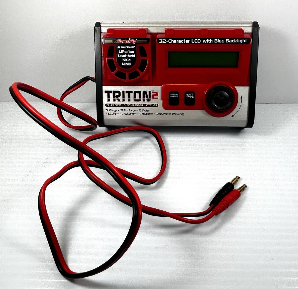 Electrifly Triton 2 Computerized RC Multi Charger Full Tested CLEAN - GPMM3153