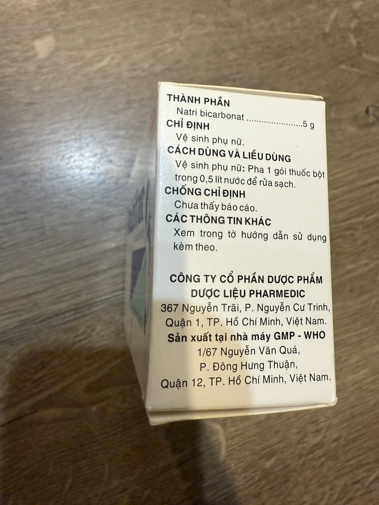 Nabifar (Natri Bicarbonat 5g)