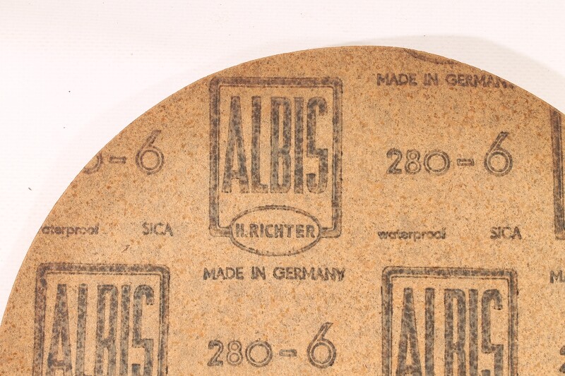 6 Sheets Sandpaper Grinding Discs 280 230Mm Ø Round
