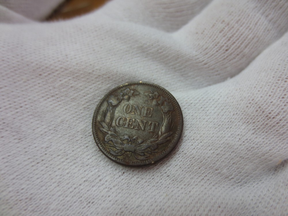 1858 LL Flying Eagle Cent (INV2)