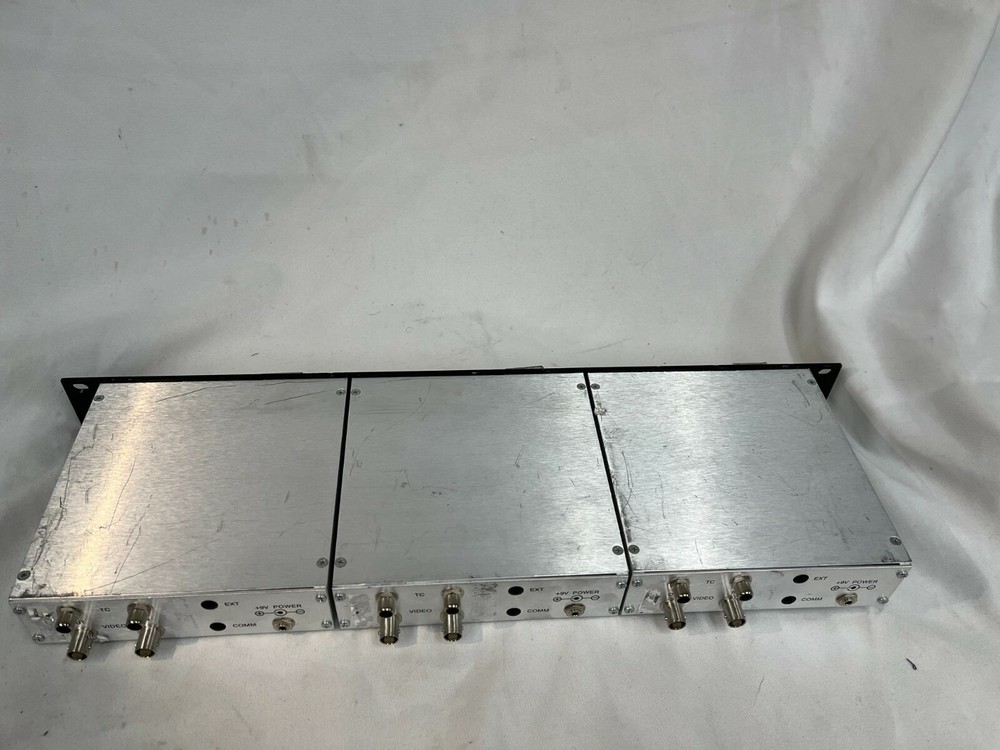 3 Horita RM-50 II Sync Generators On Rack