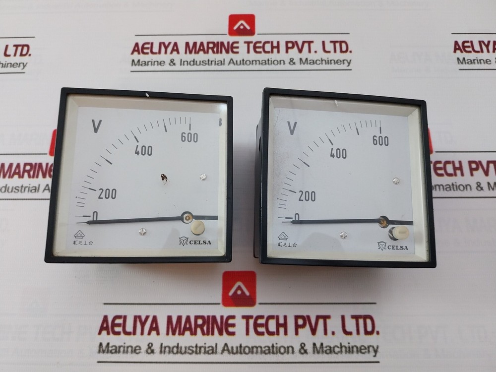 CELSA Voltmeter 0-600V