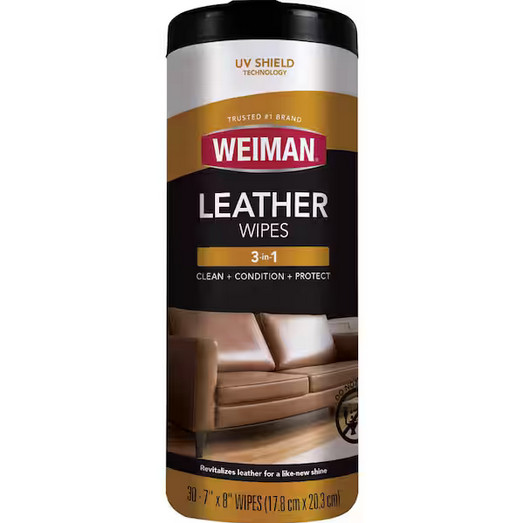 Weiman Leather Wipes (30-Count)