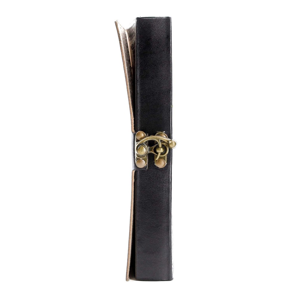 Handmade Leather Double Dragon Journal/Writing Notebook Diary/Bound Daily Not...