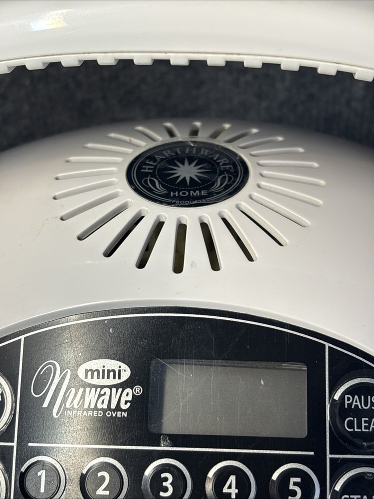 NuWave Mini Infrared Oven Model 20102 Compact Countertop Cooker Complete Works