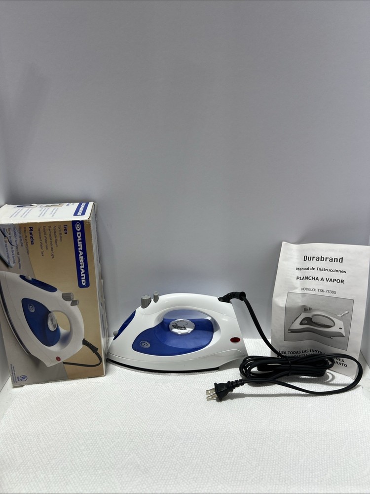 Durabrand Steam Iron Model TSK 7538S B1